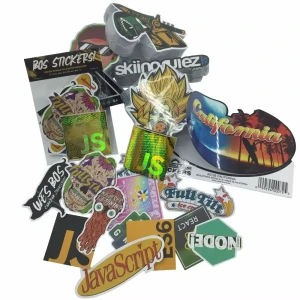 Adesivos de Vinil Recortados Personalizados Premium | Resistentes às Intempéries com Laminação UV