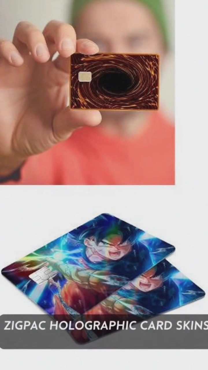 Adesivo Skin Anime para Cartão de Crédito - Decalques de Vinil Personalizados por Atacado para Bancos e Empresas: vídeo curto