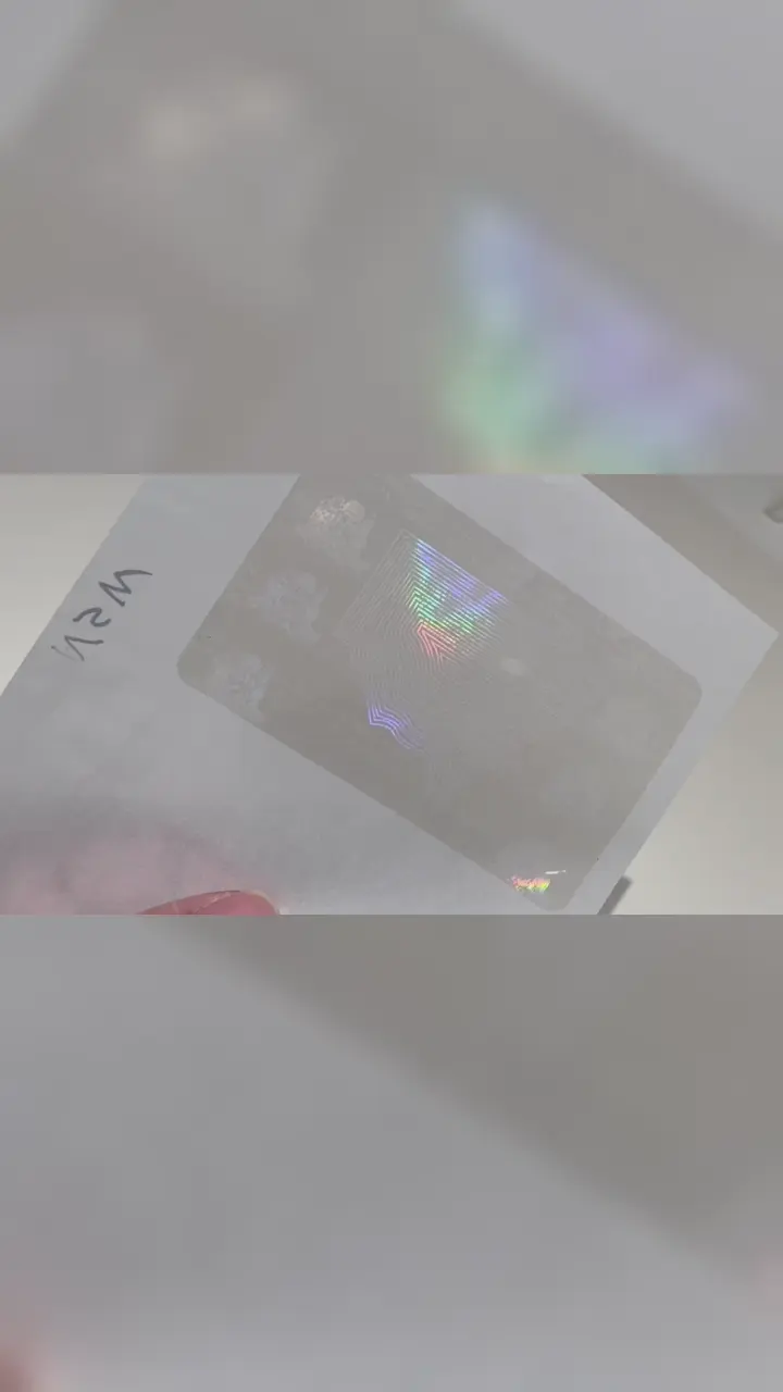 Overlay holográfico transparente para carta de Nova Gales do Sul | Filme NSW: vídeo curto