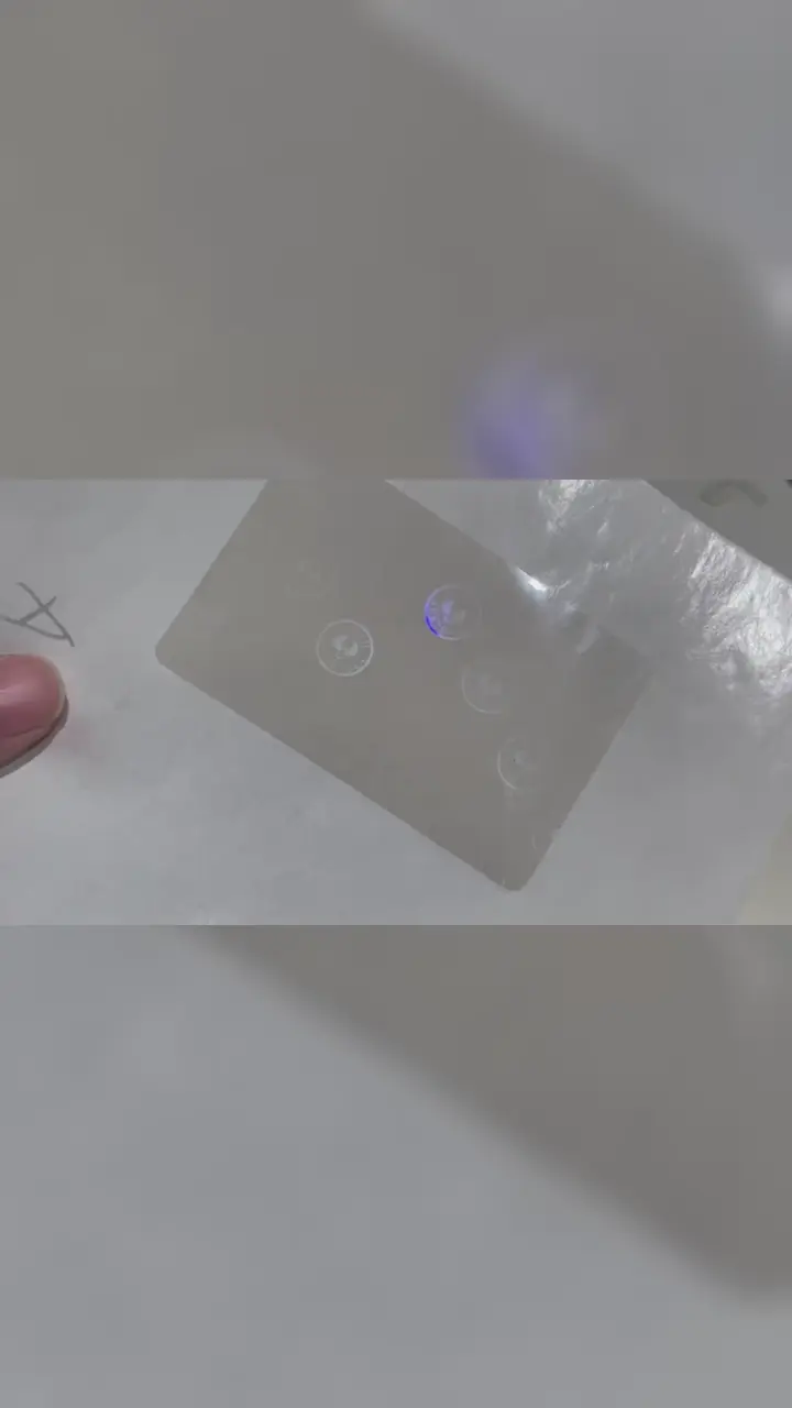 Austrália Meridional overlay holográfico transparente para carta de condução | SA filme holográfico de segurança para cartões de identificação: vídeo curto