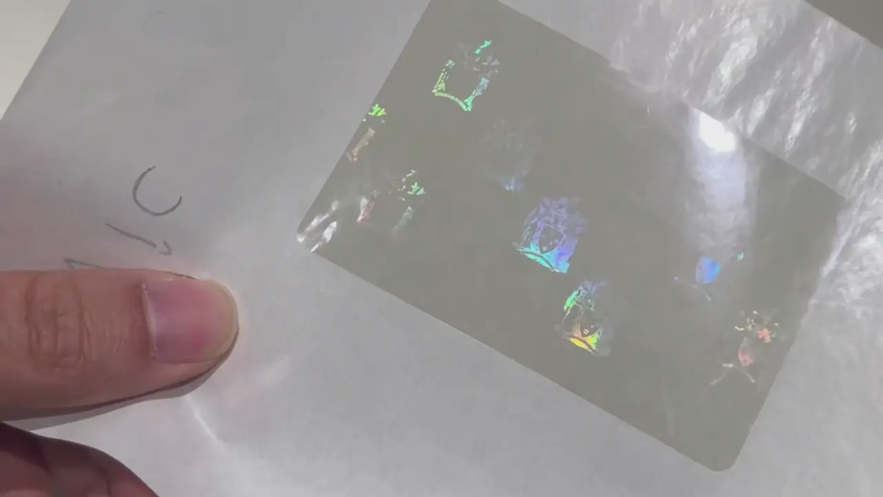 Victoria overlay holográfico transparente para carta de condução | VIC filme holográfico de segurança para cartões de identificação: guia em vídeo